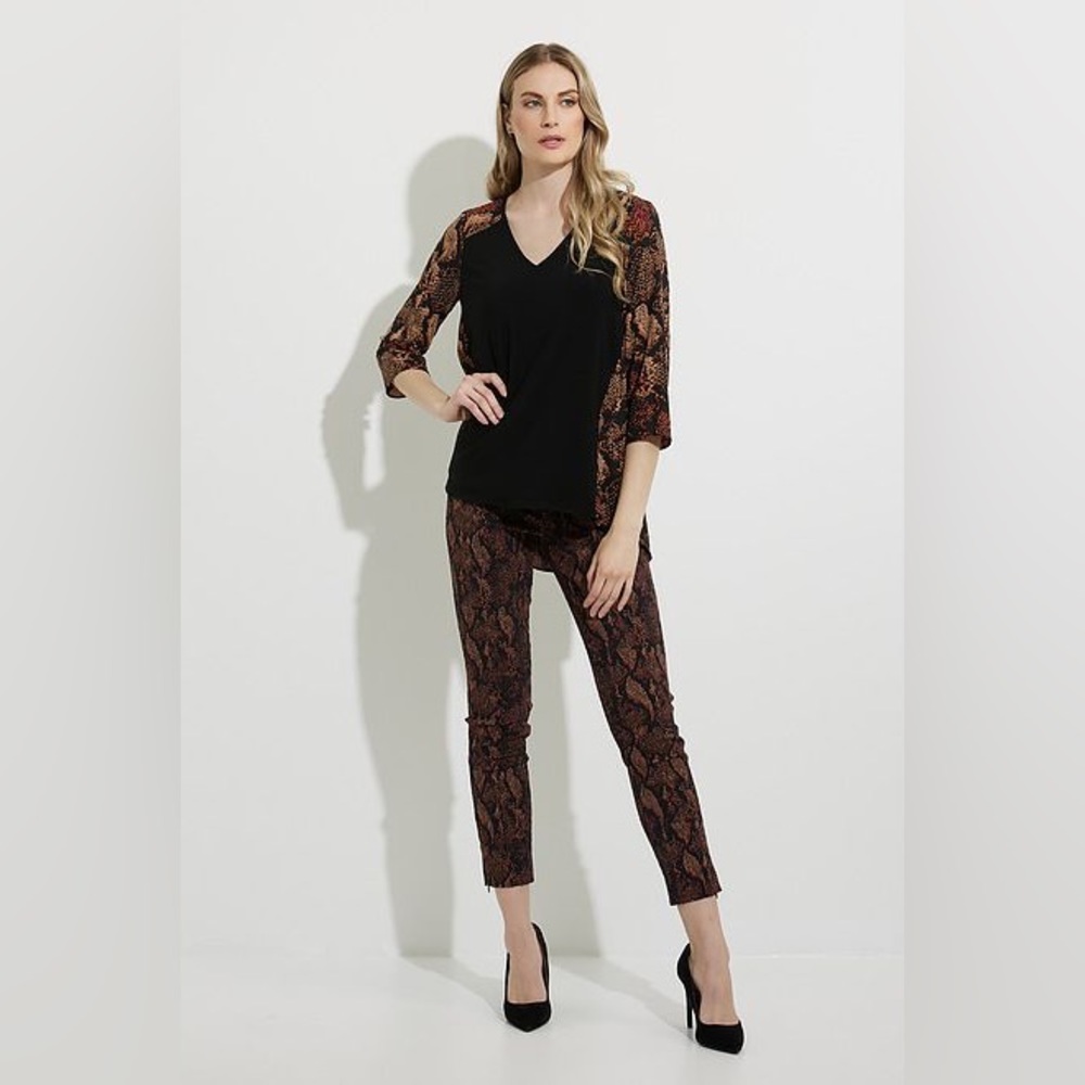 NWT🇨🇦Gorgeous JR Jacquard Snake Print Pants